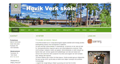 Desktop Screenshot of hovikverkskole.no